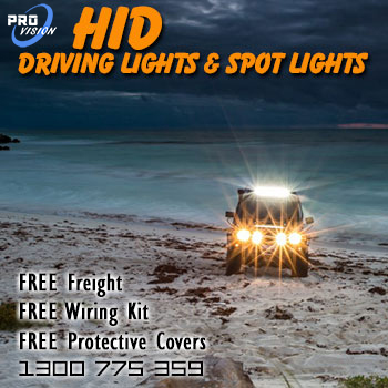 HID Spot and Driving Lights for 4WD